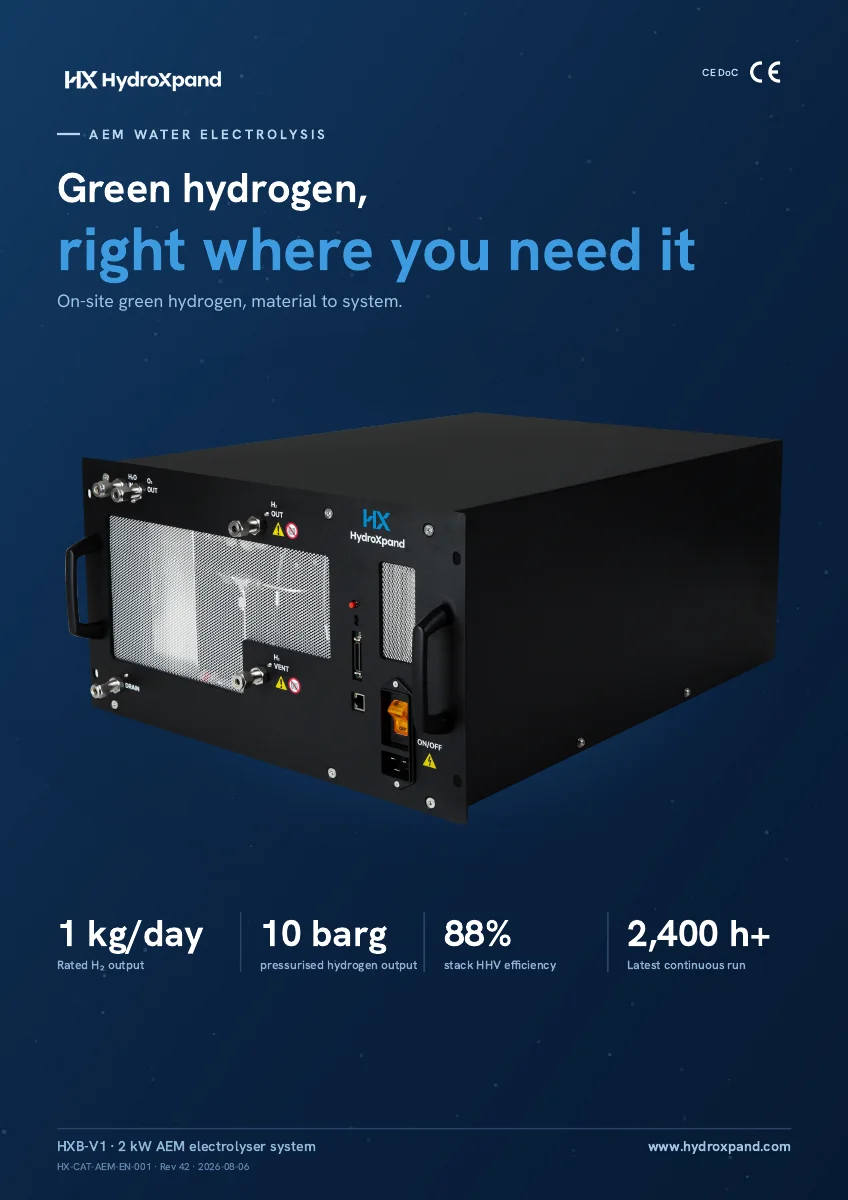 HydroXpand product catalogue cover